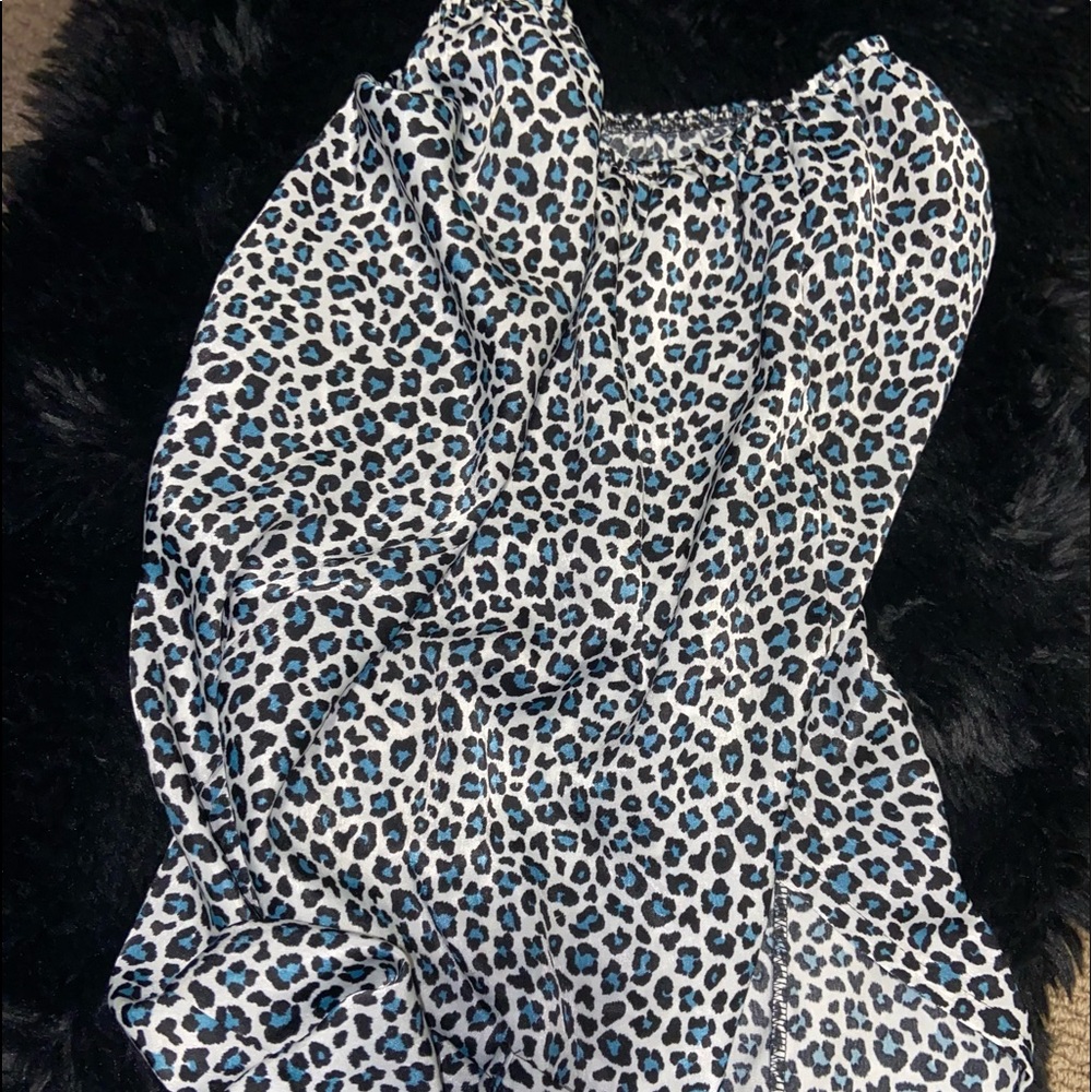 Loose Cheetah Midi Skirt